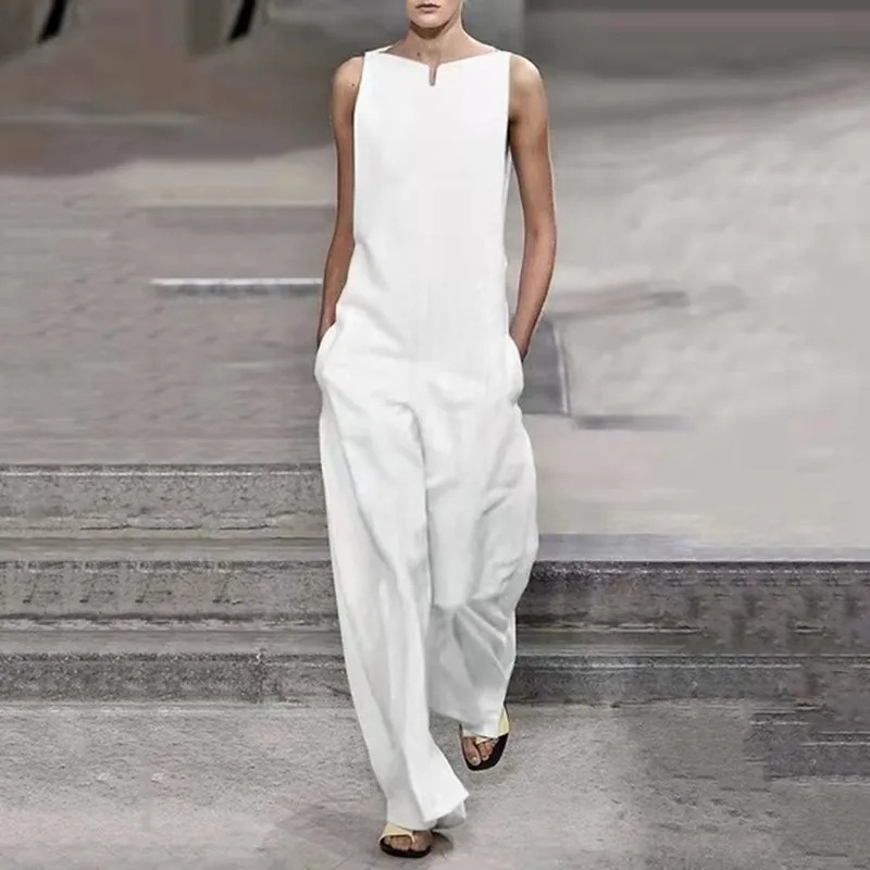 

Casual Solid Color fashion Jumpsuit
