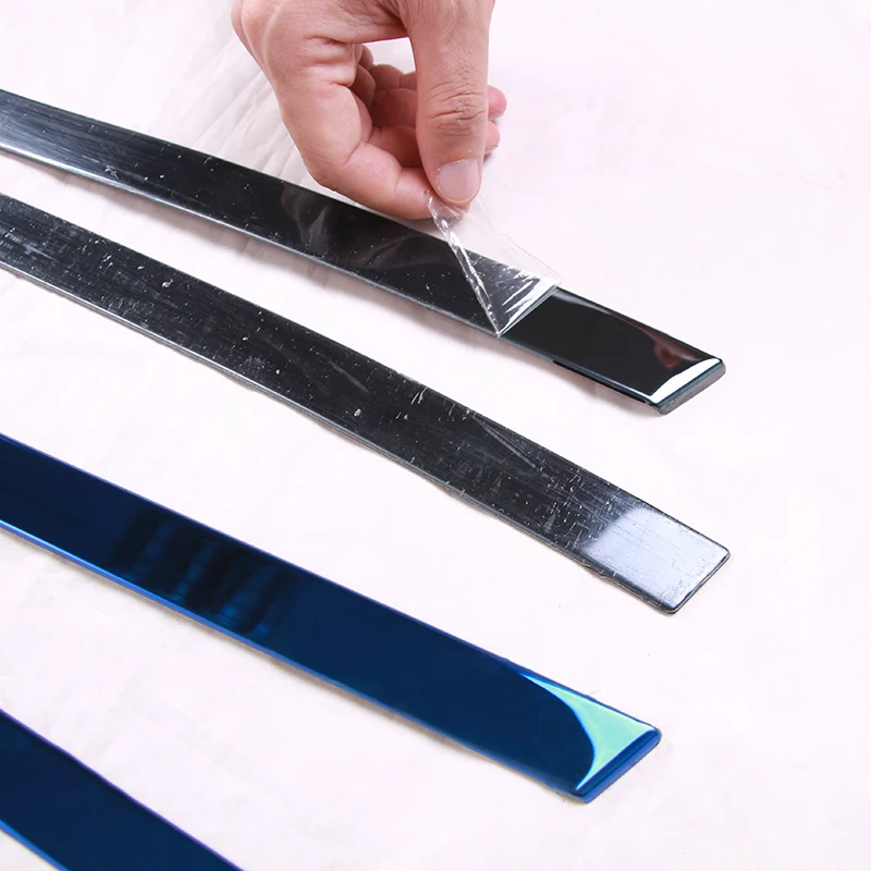 

lsrtw2017 stainless steel car roof trims for honda civic 2016 2017 2018 2019 2020 10th accessories auto styling decoration