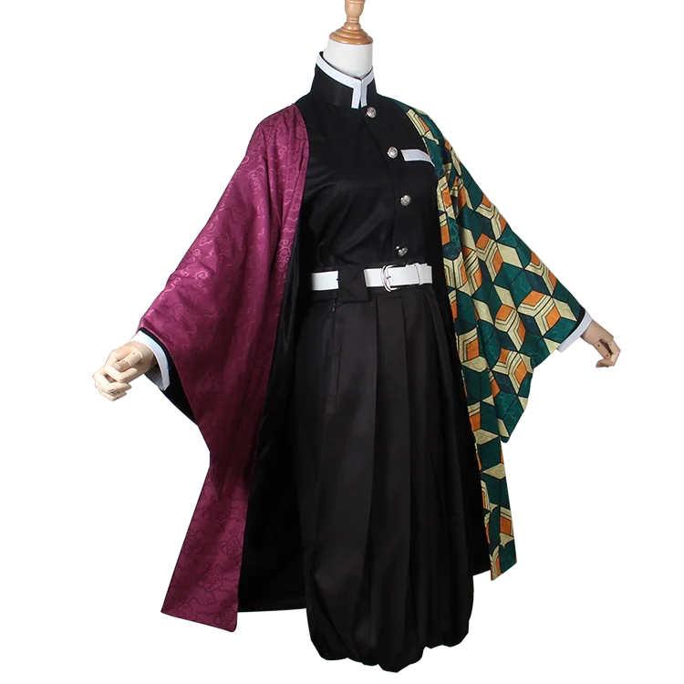 

Аниме Косплей Костюм Tomioka Giyuu Кимоно костюмы на Хэллоуин для мужчин