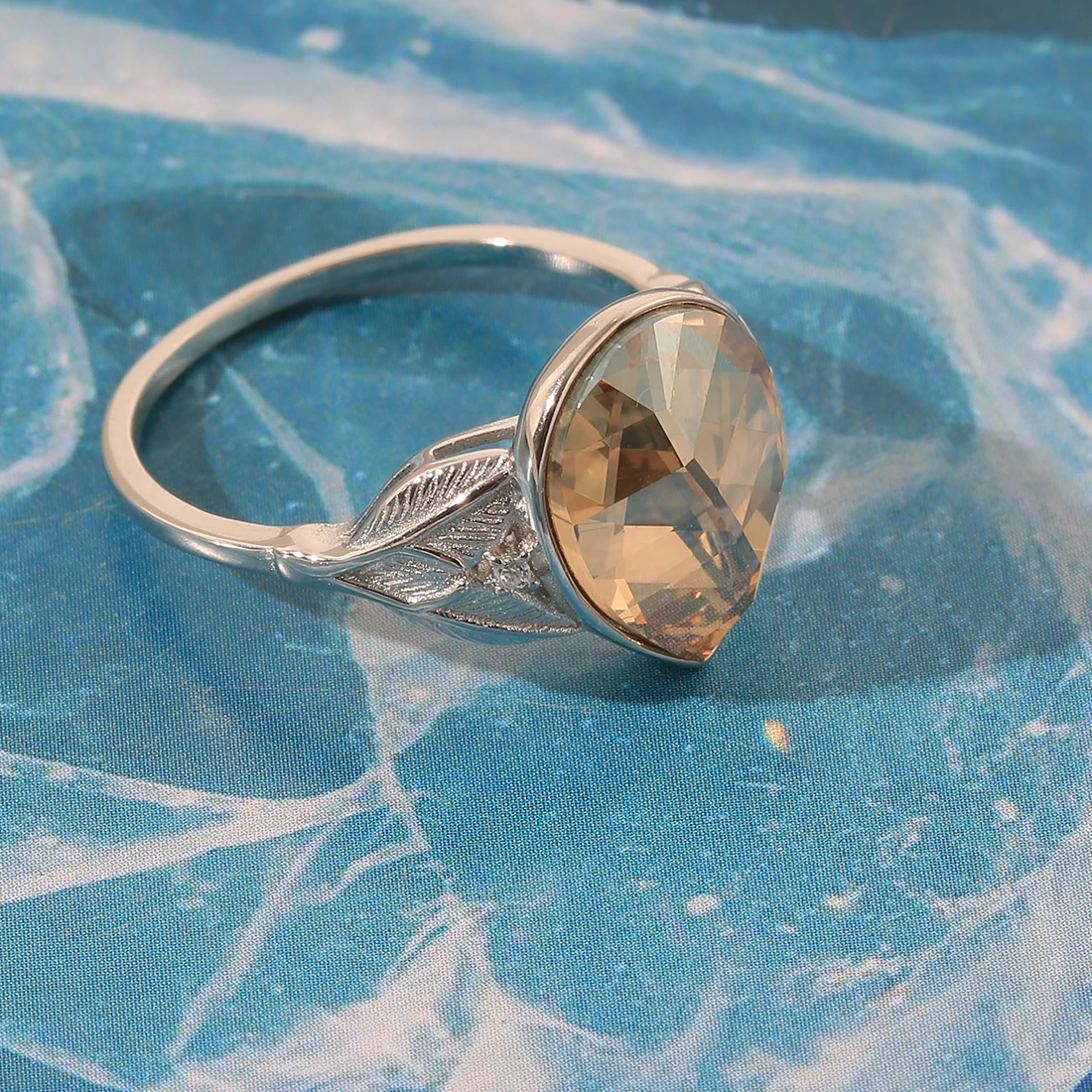 Женские Классические кольца Neoglory простого дизайна из стерлингового серебра 925