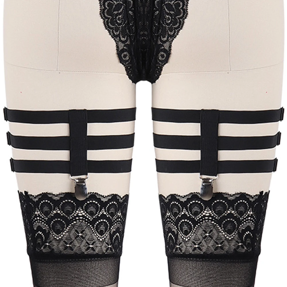 JLX. Портупея женская сексуальная подвязка ремень в стиле панк готический бондаж