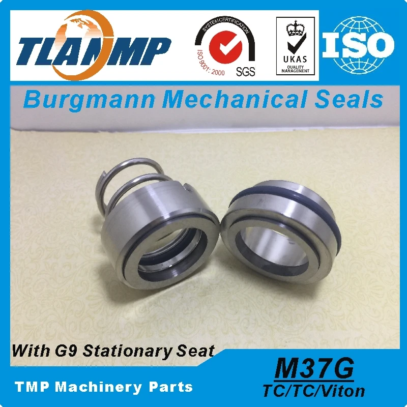 M37G-20/G9 M37G/20-G9 механические уплотнения Burgmann (материал: TC/Vit)-для размеров вала 20 мм