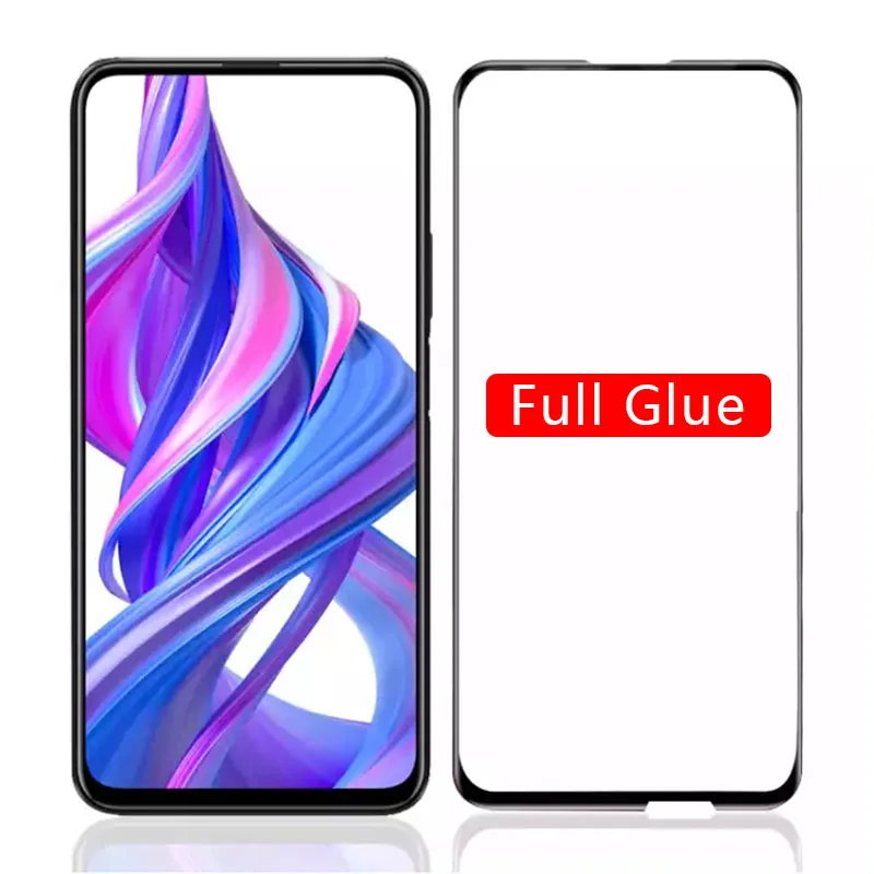 Чехол для honor 9x закаленное стекло Защита экрана huawei 9x9 x pro x9 полное покрытие