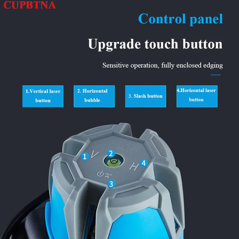 Супер сильный зеленый светильник 360 градусов горизонтальный и вертикальный