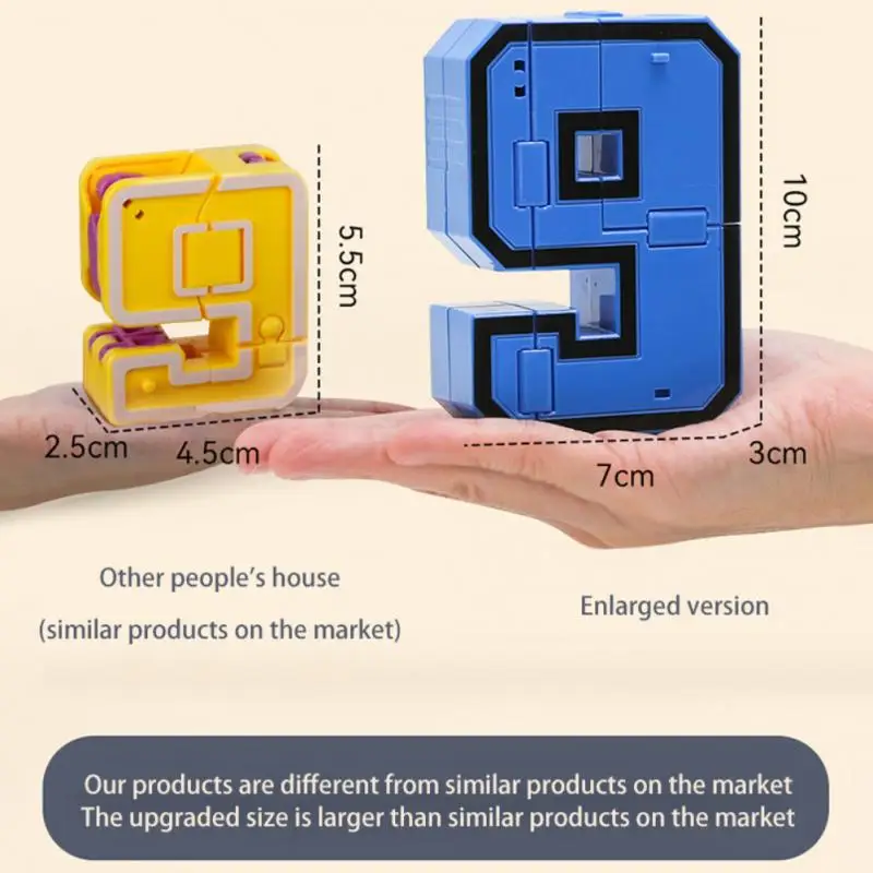 Робот-трансформер цифровой конструктор разных видов сборка комбинация боевых