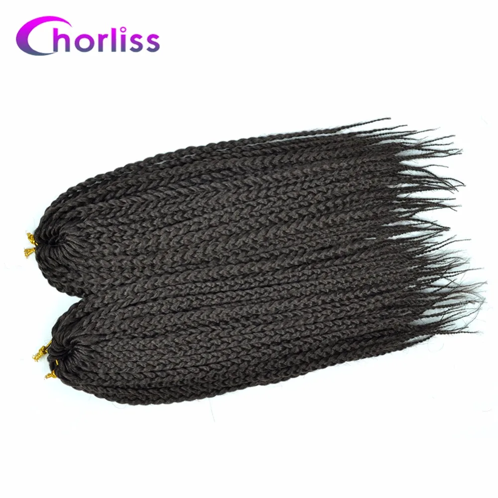 Chorliss, коробка, косички, вязанные волосы, для наращивания, вязанные крючком, косички, синтетические, Омбре, серый, жук, косички, волосы, пряди, блонд, 22 корня/упаковка