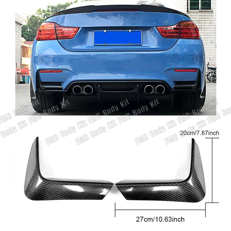 2 шт. защитные стекловолокна M3 M4 для BMW F80 F82|Обвесы| |