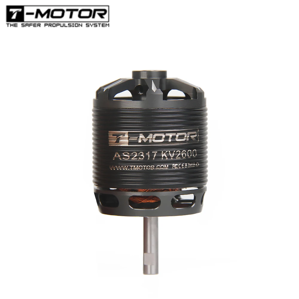 

New T-MOTOR AS2317 Long Shaft KV880 1400KV KV1250 Brushless Motor For Hybrid Vertical Take-off Landing UAV