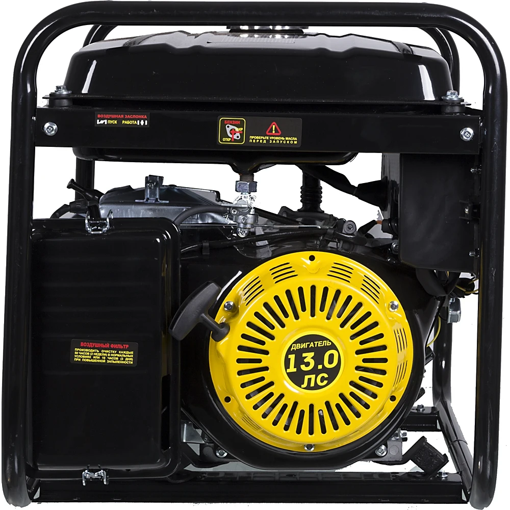 Gasoline generator HUTER DY8000L 220 6.3kW [64/1/33] | Обустройство дома
