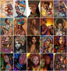 Набор для рисования по номерам на холсте для детей и женщин