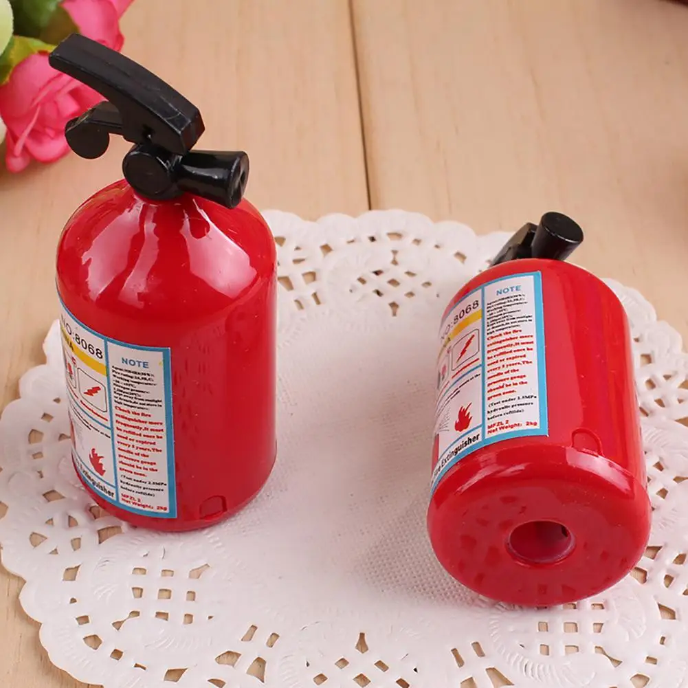 

2020 Fire Extinguisher Modelling Pencil Sharpener Simulation Creative Stationery Pencil Sharpener точилка для карандашей