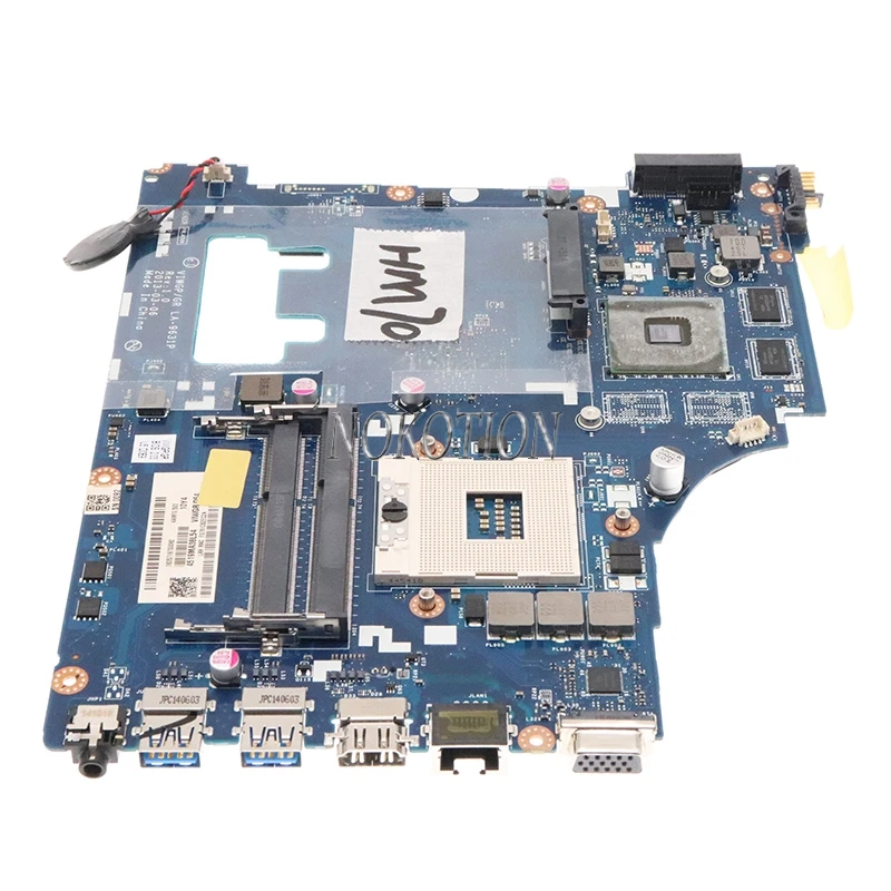 VIWGP GR LA 9631P для lenovo ideapad G500 Материнская плата ноутбука HM70 SJTNV без микросхем CPU