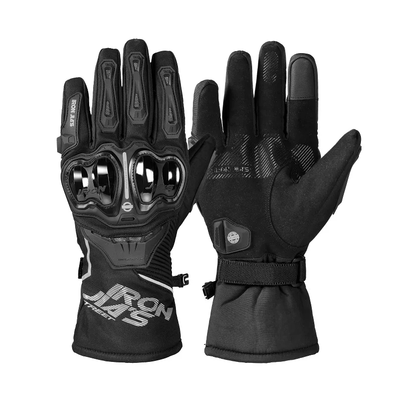 Jia03 Black Мотоцикл перчатки Сенсорный экран Дышащие носки рыцарь защитные перчатки Guantes мото Luvas Alpine Мотокросс звезды Gants Moto - Цвет: Jia03 Black