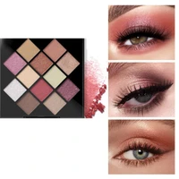 12 color eva eyeshadow matte shimmer eyeshadow waterproof palette cosmetic makeup eyeshadow women beauty eyes
