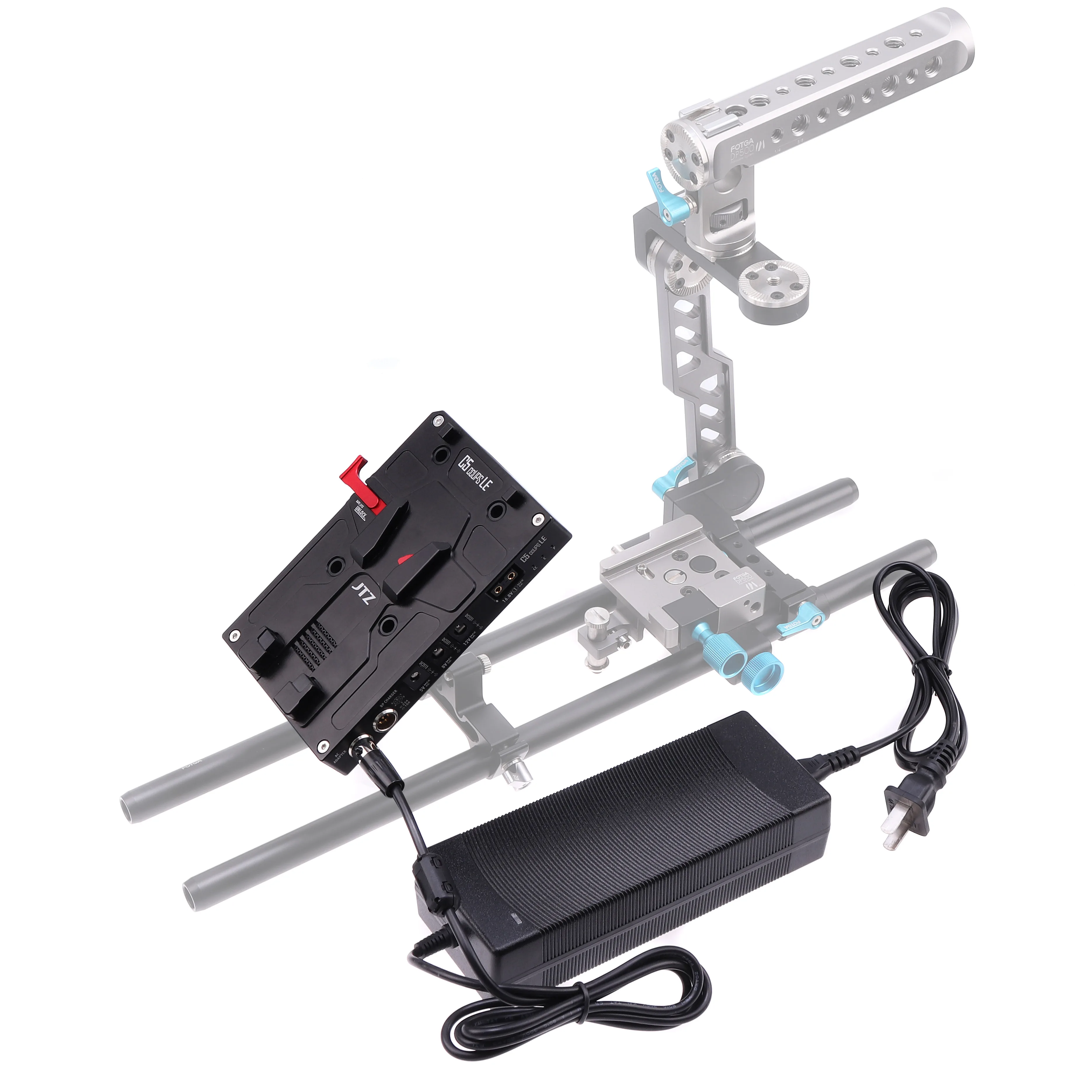 JTZ DP30 C5 ccup LE V-mount Аккумулятор Источник питания + кабель постоянного тока для GH3 GH4 GH5