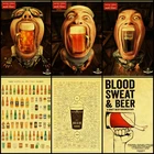 Постер из крафтовой бумаги для украшения дома и бара