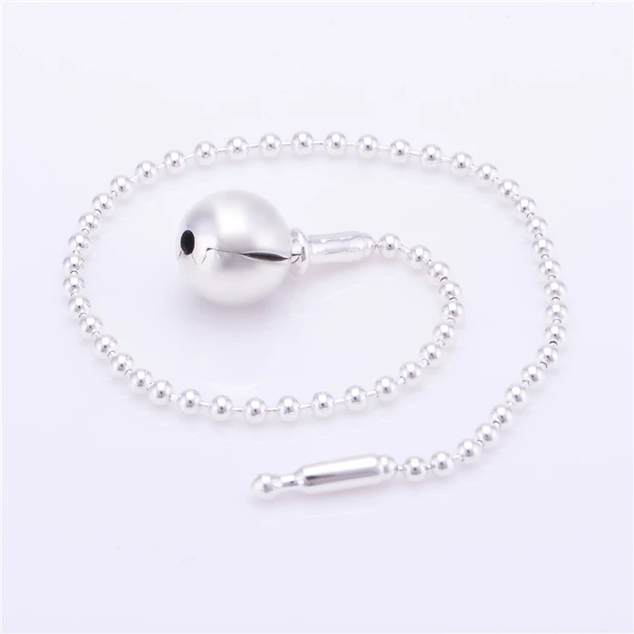 Женский браслет из серебра 925 пробы с мелкими отверстиями