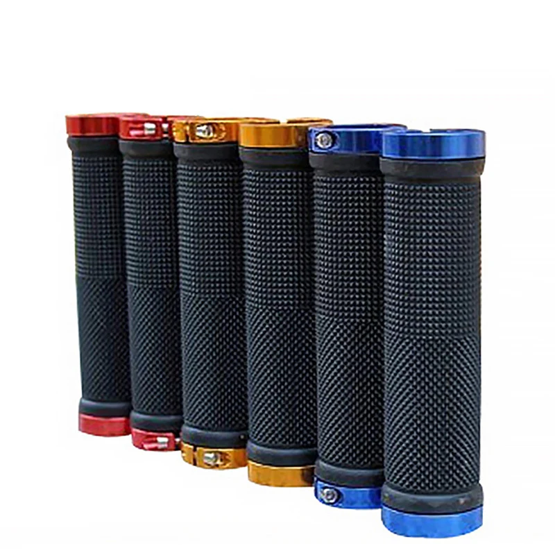 

1 Pair Bicycle Handlebar Cover Grips Rubber Soft Anti-Skid Cycling Bike Grips MTB Mountain Road Bike Lock On Handle End Grips