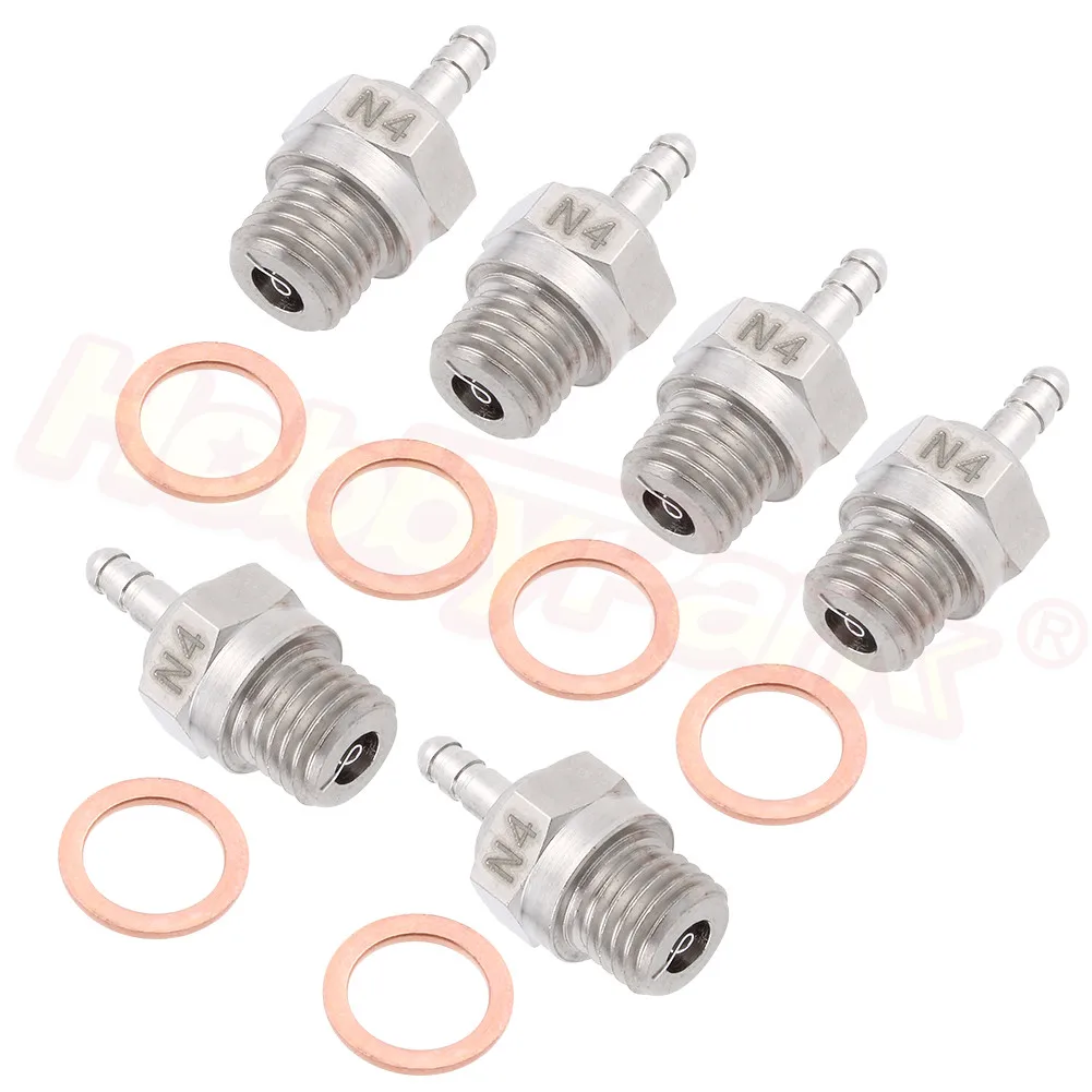 hobbypark 6 шт 70117 свеча зажигания № 4 n4 св