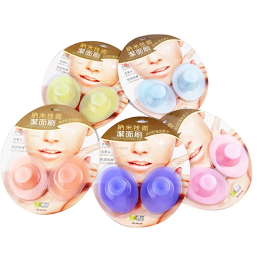 2 шт. анти-старение глубокое очищение кисть для лица нано технология похудения