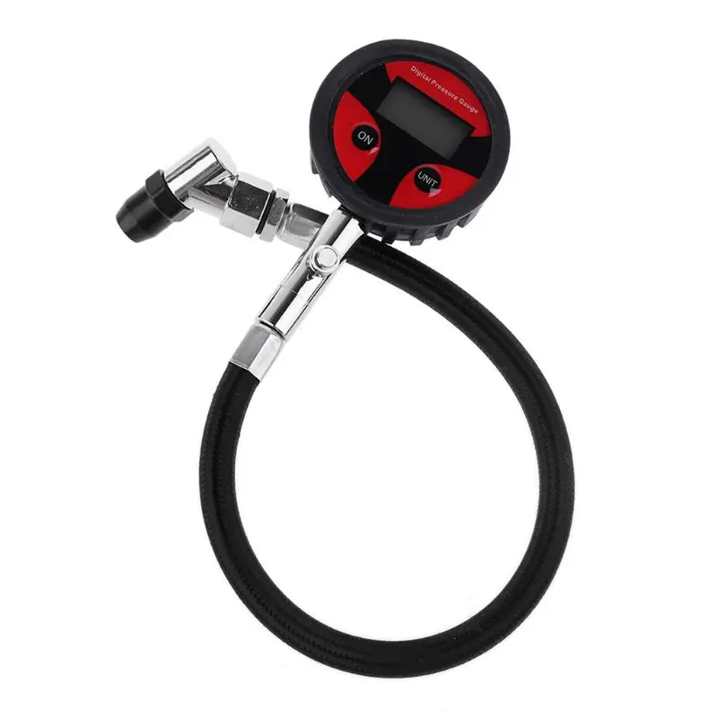 LCD цифровой датчик давления воздуха в шинах 200PSI Высокая точность инструменты