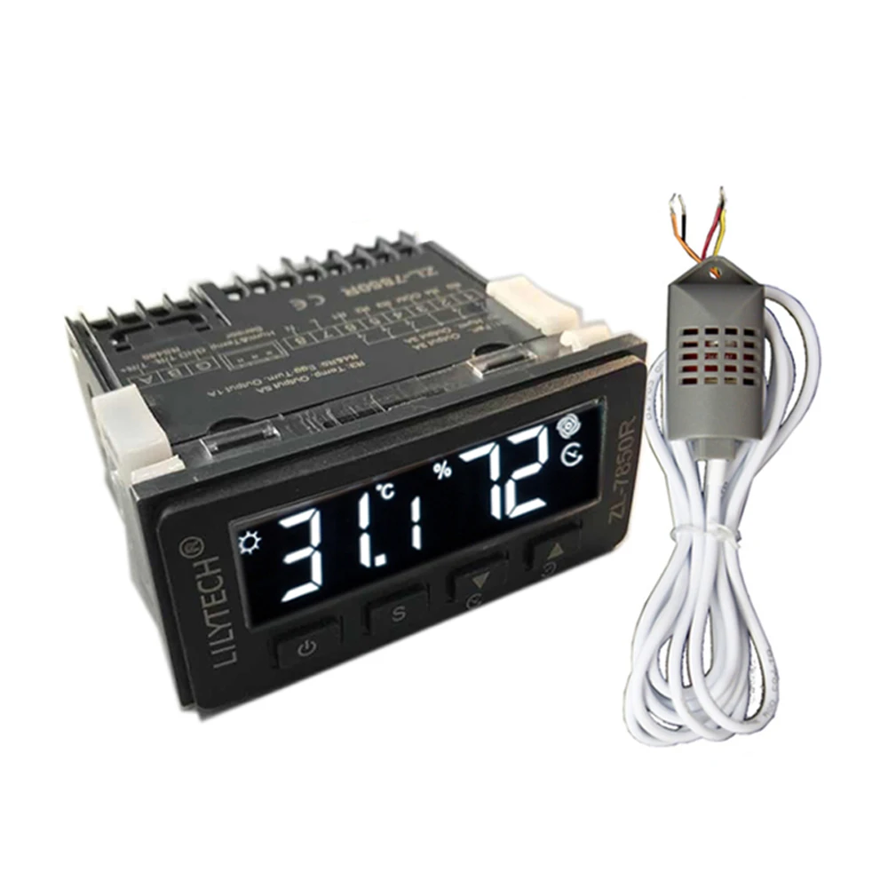ZL-7850R RS485 Коммуникационный контроллер температуры и влажности интеллектуальный