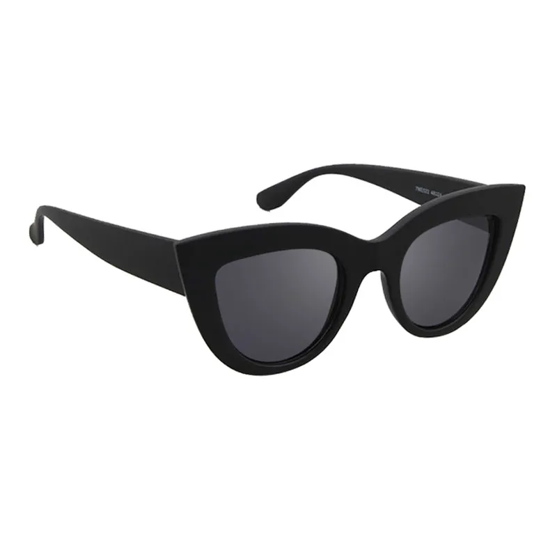 RBRARE Ретро стиль толстая оправа кошачий глаз солнцезащитные очки для женщин