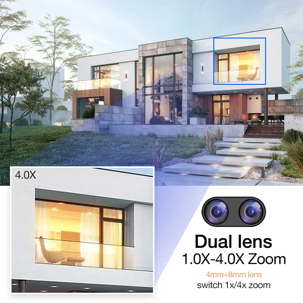 1080p dual lens outdoor wireless security camera ptz speed dome external wifi street video camera ip cctv p2p motion alert ip66 free global shipping