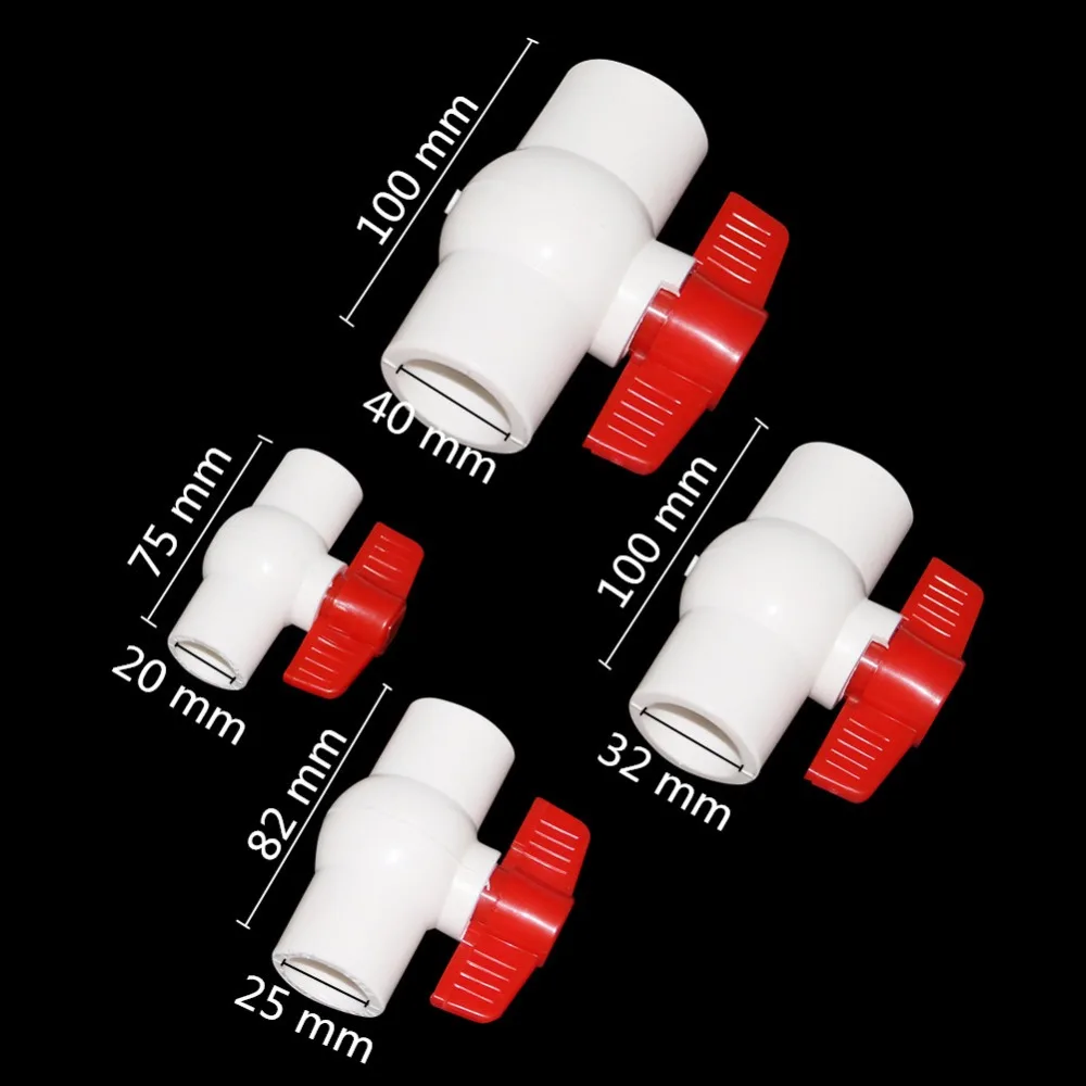 20/25/32/40 мм труба ПВХ шаровой клапан трубы из сельскохозяйственные инструменты