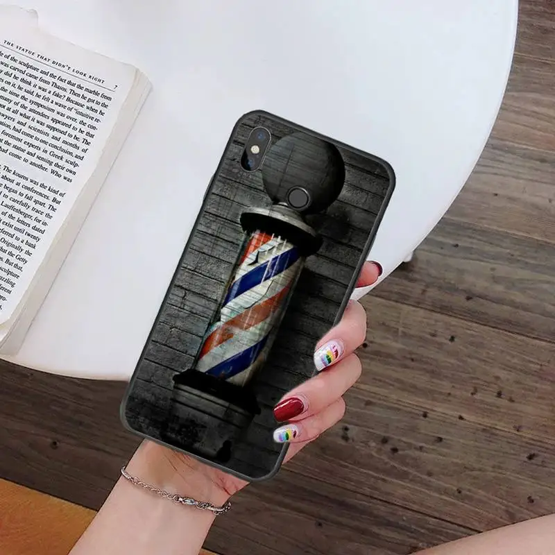 

Barber Shop Hair Stylist tools Phone Case For Xiaomi Redmi note 7 8 9 t k30 max3 9 s 10 pro lite