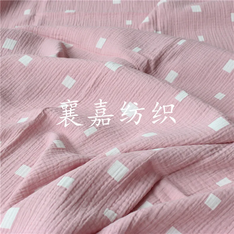 Брюки из хлопка и креповой ткани двойного слоя марли Принт Детская одежда В