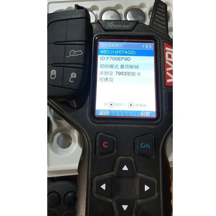 

Keyless Entry 2 Buttons Smart Remote Control Key 433mhz 4A pcf7953m Chip SIP22 Blade For Jeep Compass M3N-40821302