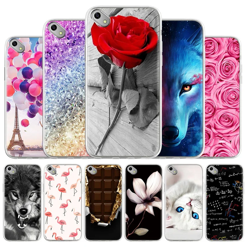 

For BQ 5035 Case TPU Silicone Case Capa On BQ 5020 4072 5058 5070 5201 6050 Shell BQ X5 Plus V Plus Cartoon Back Cover Fundas