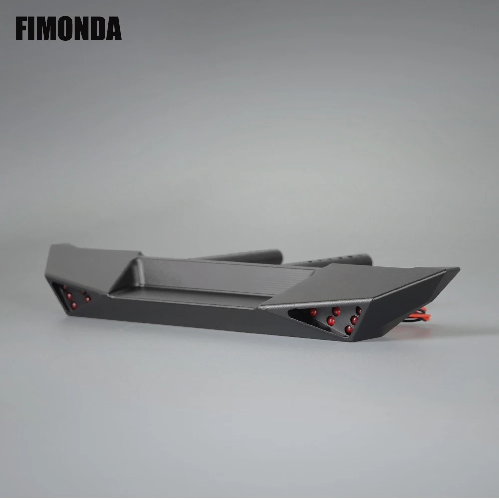 FIMONDA Metal Front Rear Bumper with LED Light for 1/10 RC Crawler Axial SCX10 90046 90047 Traxxas TRX4 RGT 86100 | Игрушки и хобби