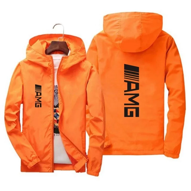 Мужская и женская повседневная куртка Авиатор тонкая ветровка на молнии с