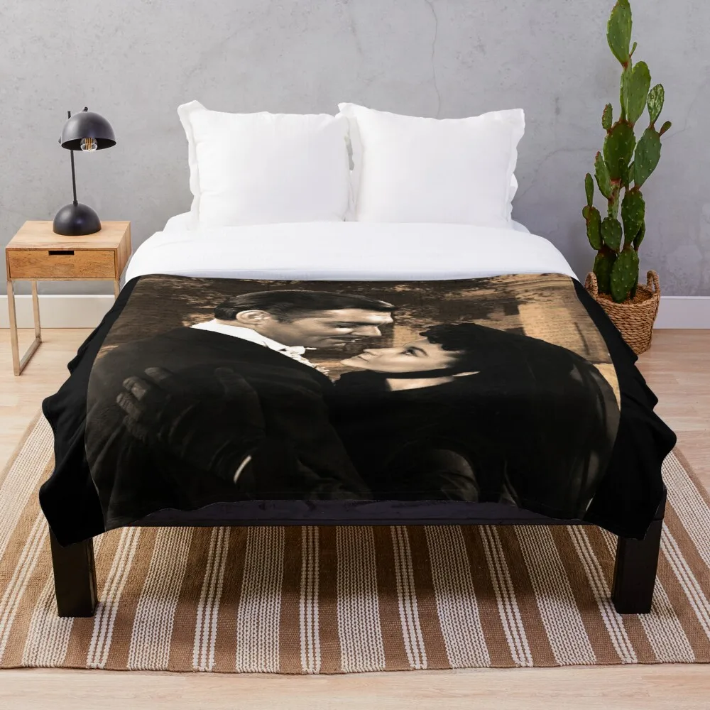 

Gone with the Wind Blanket Fleece Art Print Children Warm Bed Throw Blanket newborn bayby Blanket Boys Adult Gifts