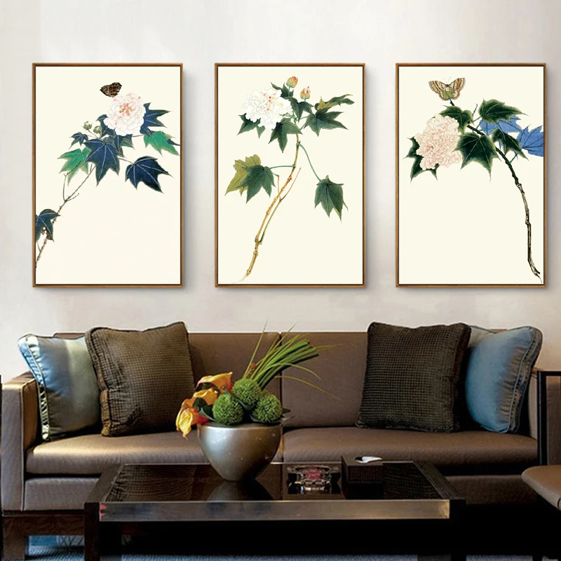 Картина по номерам художественная роспись ручная Чжан дацянь китайский стиль