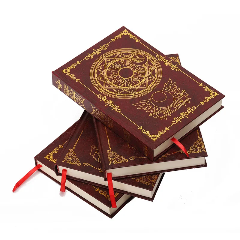 2 цвета аниме карта Captor Sakura Magic массив печатная Волшебная записная книжка дневник