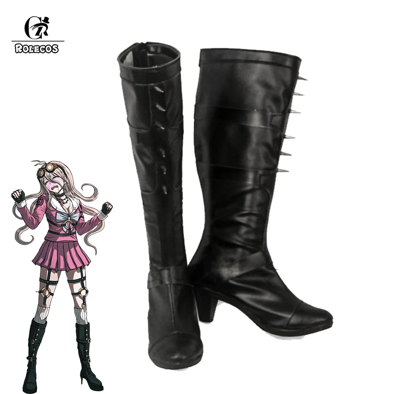 ROLECOS/Обувь для костюмированной вечеринки в стиле аниме Danganronpa V3 Killing Harmony Iruma Miu
