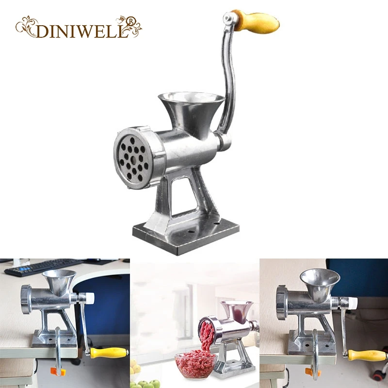 Ручная мясорубка DINIWELL лезвия из нержавеющей стали домашняя кухонная набор для
