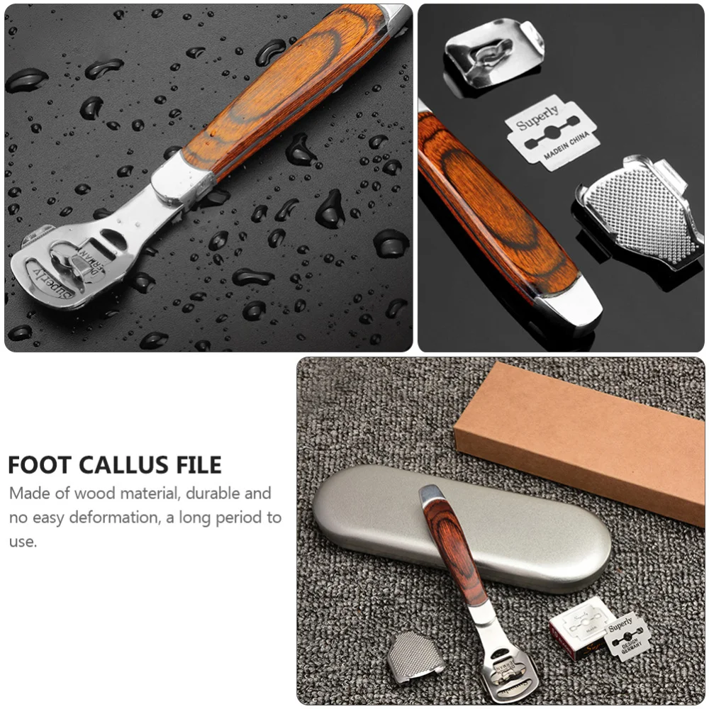

Foot Care File Exfoliating Pedicure Tool Household Foot Scraper (Assorted Color)