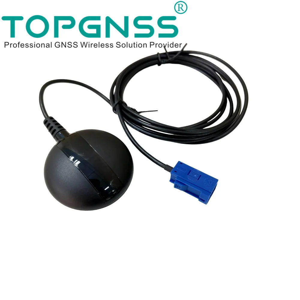 ГЛОНАСС + GPS-антенна TOPGNSS Fakra MFD2 RNS2 RNS 510 MFD3 RNS-E для VW Skoda Benz Audi A3/A4/A6/TT | Автомобили и