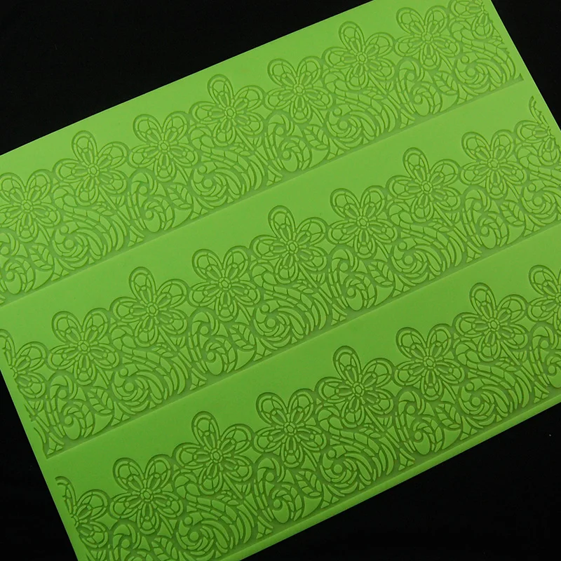 39*29 см большой размер цветок форма для торта украшение помадка силиконовая сахар