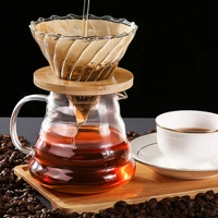 hand brewed coffee pot set ice drip coffee pot household sharing pot american cold brew cup filter cup coffee brewing appliance
