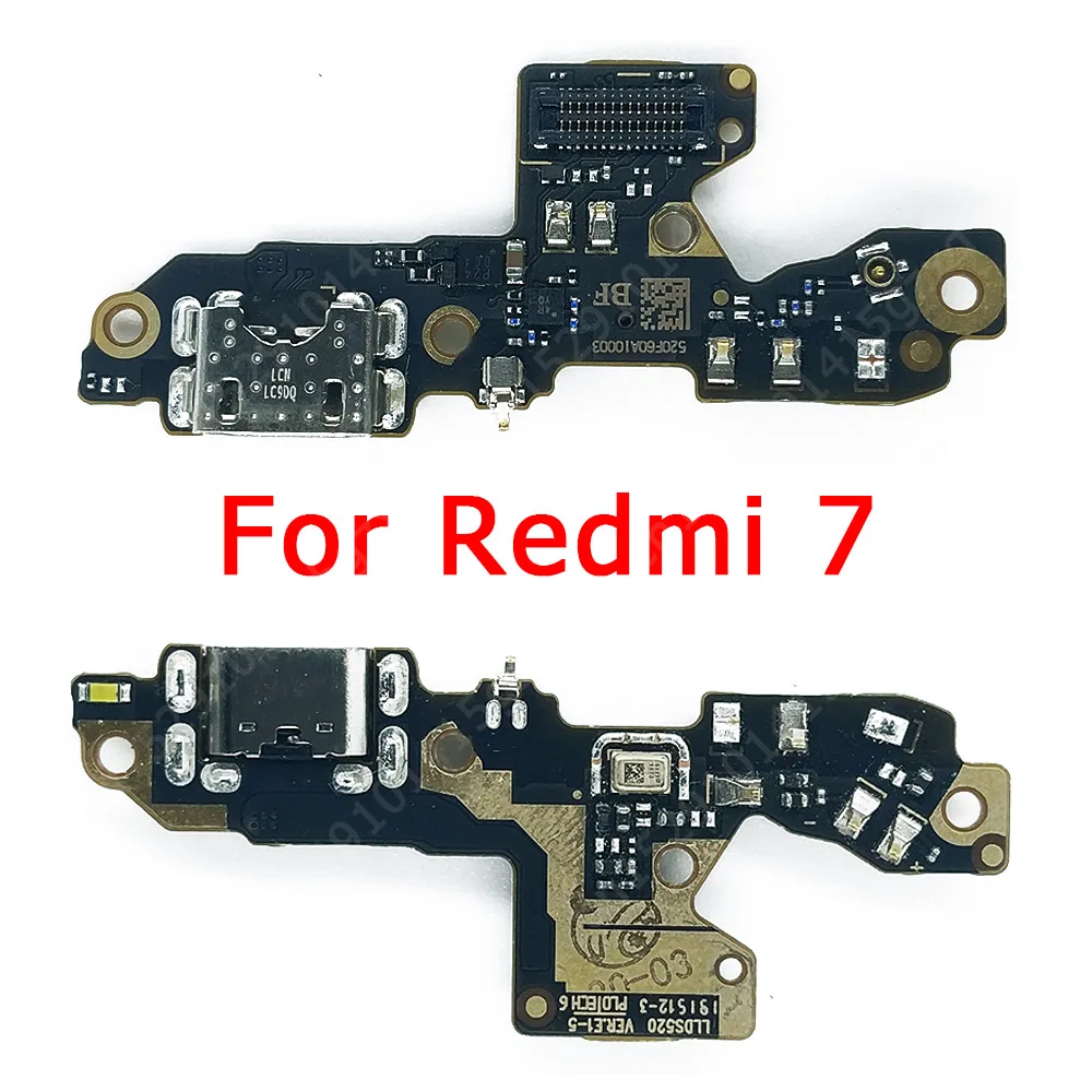 Оригинальный зарядный порт для Xiaomi Redmi 7A Note 7 Note7 USB плата зарядки печатная док