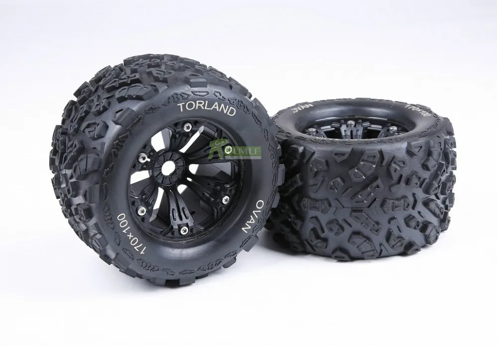 Knobby шины подходят для 1/8 HPI Racing Savage XL FLUX Rovan TORLAND Monster бесщеточные запчасти для грузовиков