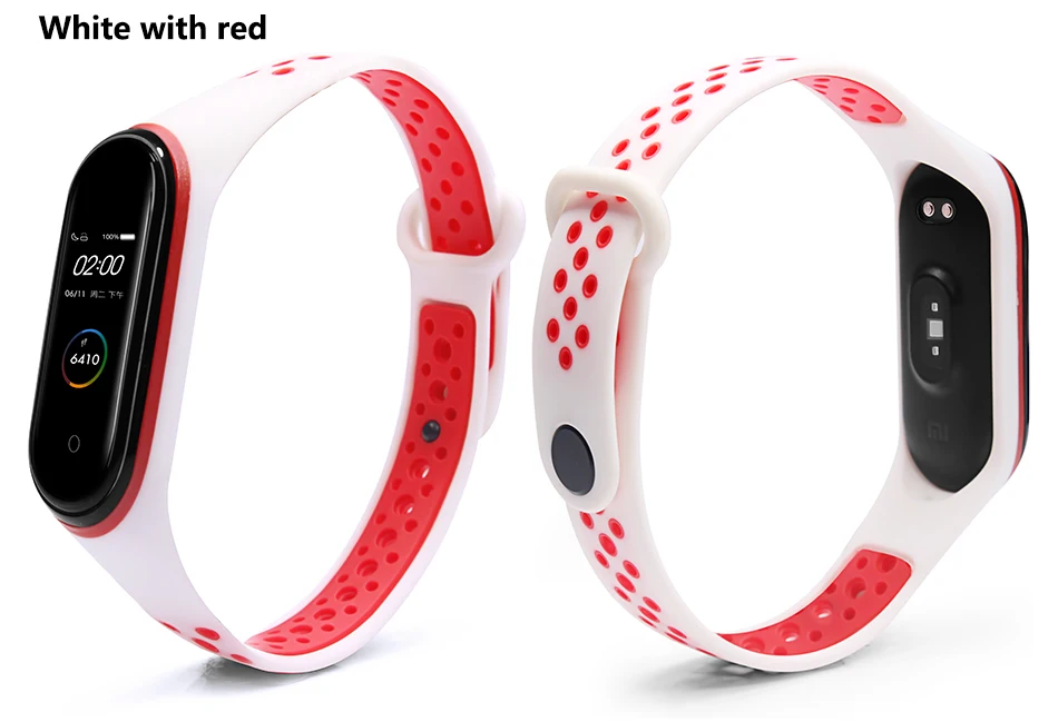 Спортивный ремешок BOORUI mi band 4, удобный ремешок pulseira mi band 4, аксессуары, силиконовый ремешок для xiaomi mi band 4