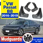 4 шт. для Volkswagen VW Passat B8 2016  2019 автомобильный брызговик крыло брызговики Брызговики аксессуары для брызговиков 2016 2017 2018