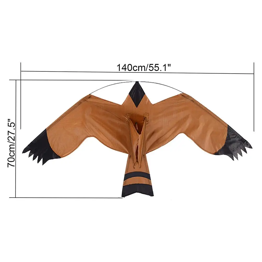

Emulation Flying Drive Bird Kite Light Weight Easy To Assemble Bird Kite Bird Repelling Eagle Kite For Garden Yard Farm