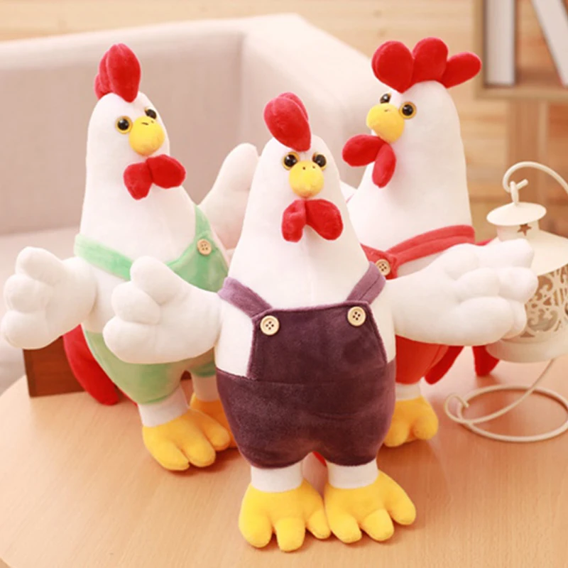 Курица Кукла Мягкие и плюшевые животные детские игрушки петух куклы мягкий